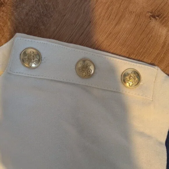 NWT J. Crew Sailor Crop Top - Picture 5 of 6